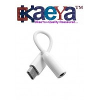 OkaeYa Type C To 3.5mm Jack Audio Speaker Adapter Cable 